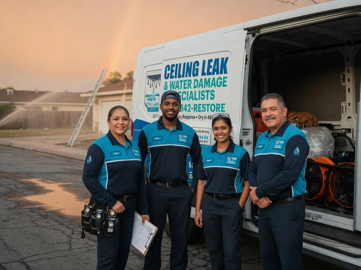 Ceiling Leak Cleanup company in Scott, LA