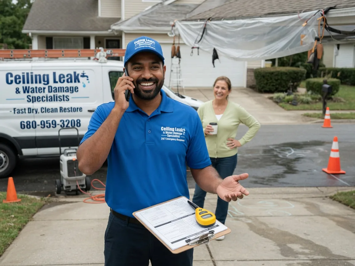 Ceiling Leak Cleanup Scott, LA FAQs